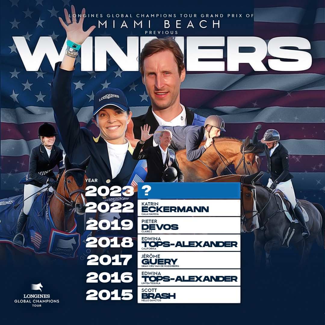 Longines Global Champions Tour Miami Beach Grand Prix Hall of Fame